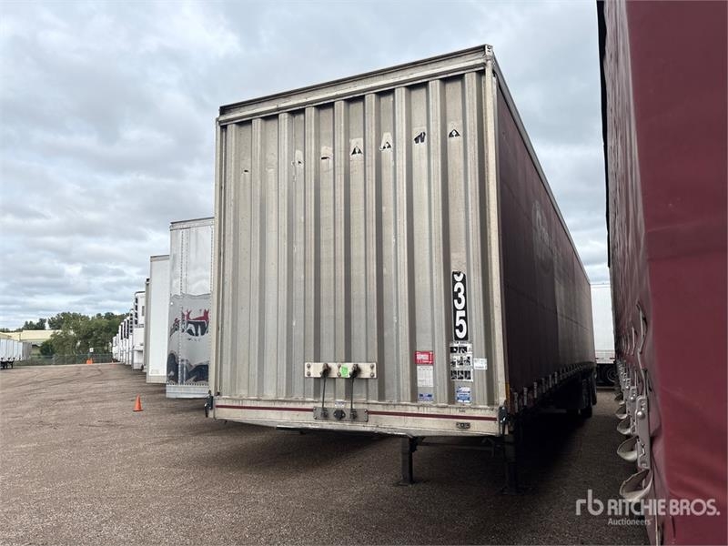 Remorque PLSC MAC 53 ft T/A Spread Axle Curtain Side — occasion 2020