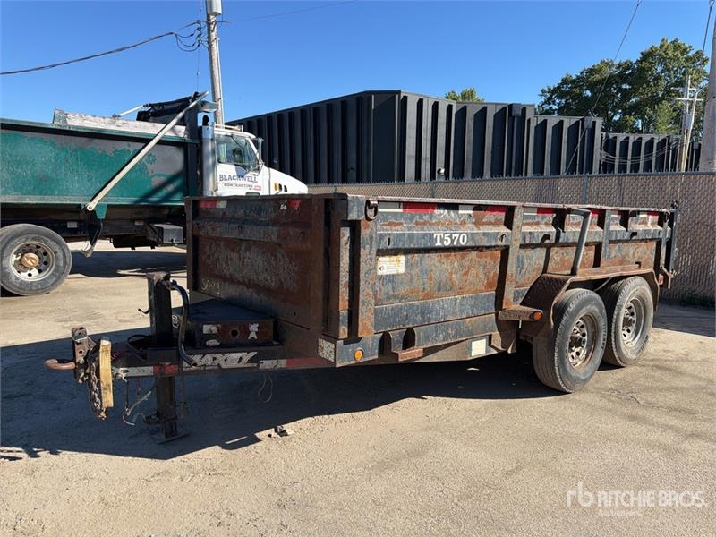 Remorque benne Utility Maxey 14 ft T/A Dump — occasion 2014