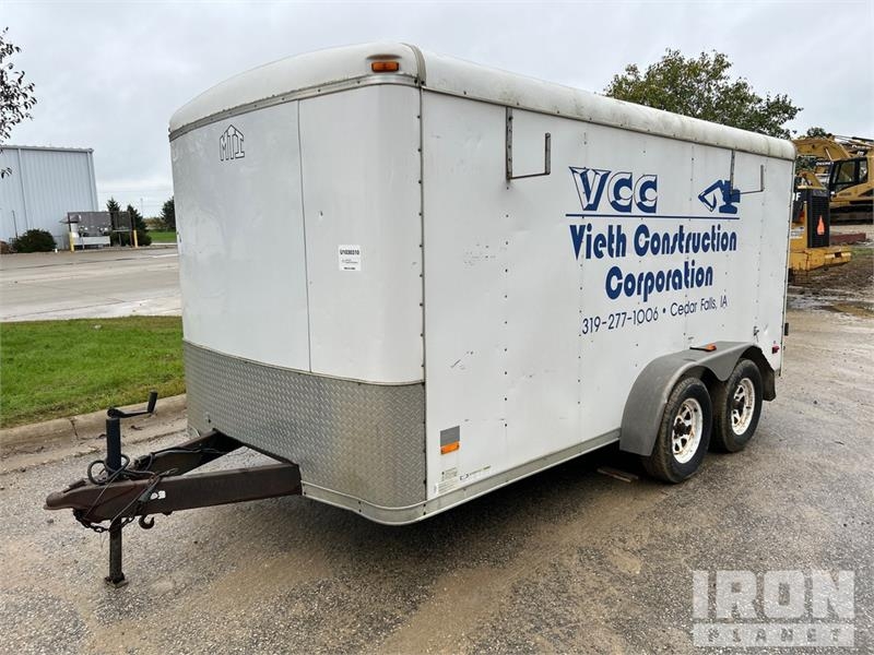 Remorque fourgon Middlebury MST7X14TA2 14 ft T/A Enclosed — occasion 2006