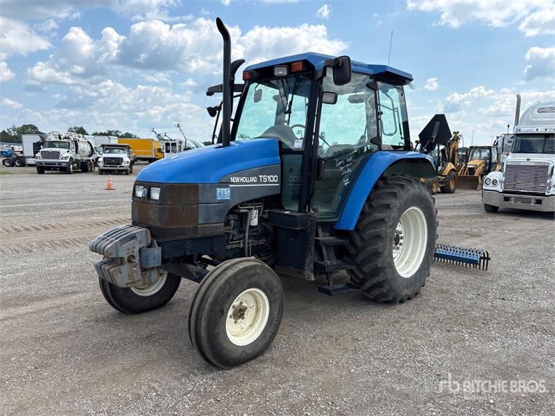 Tracteur agricole New Holland TS100 — occasion 2002, 15 162 h