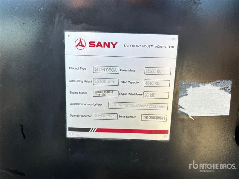Sany STH1056A Telehandler