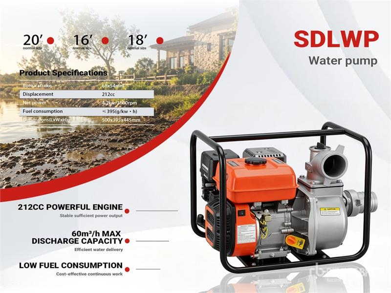 SDLP600 Water Pump (Unused)