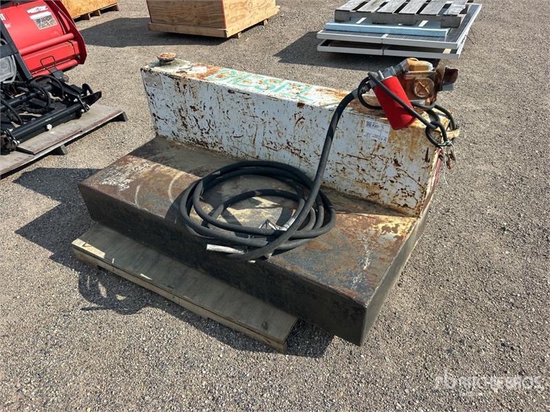 Réservoir de carburant Skid Mounted Steel Diesel Fuel Tank — occasion