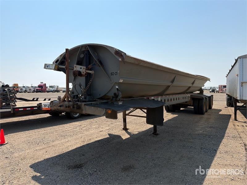 Remorque benne SmithCo 36 ft Tri/A Side Dump — occasion 2012