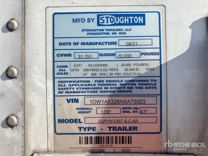 Stoughton ZGPVW-535T
