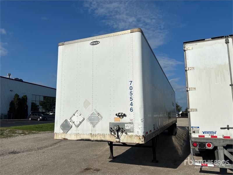 Strick 48 ft x 102 in T/A Van Trailer