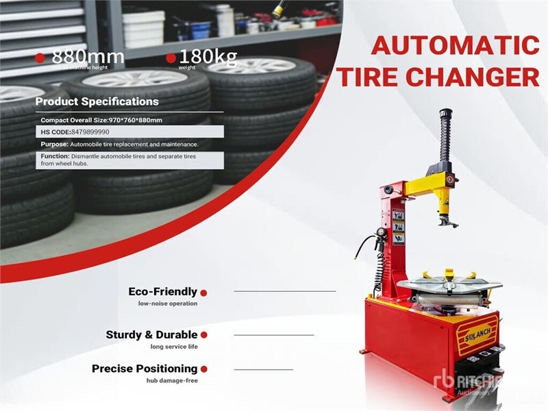 TC-RED Tire Changer (Unused)