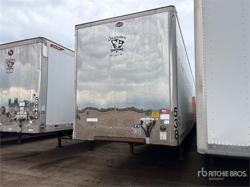 Remorque fourgon Utility 53 ft x 102 in T/A Van — occasion 2012