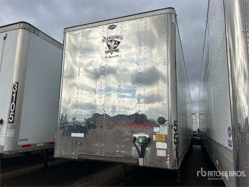 Remorque fourgon Utilty VS2DX 53 ft x 102 in T/A Van — occasion 2013