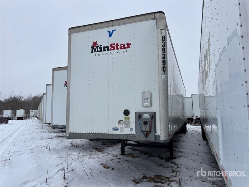 Vanguard 53 ft x 102 in T/A Van Trailer