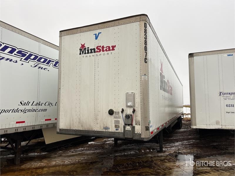 Vanguard 53 ft x 102 in T/A Van Trailer