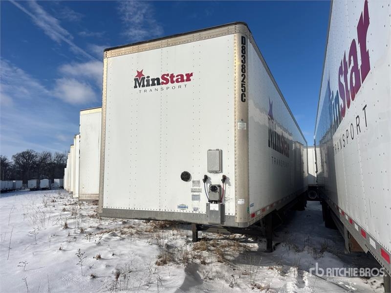 Vanguard 53 ft x 102 in T/A Van Trailer