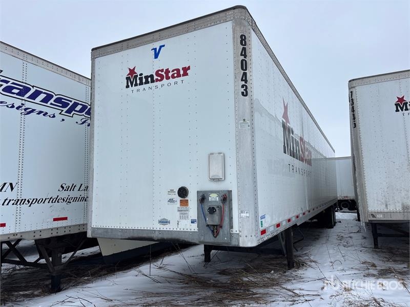 Vanguard 53 ft x 102 in T/A Van Trailer