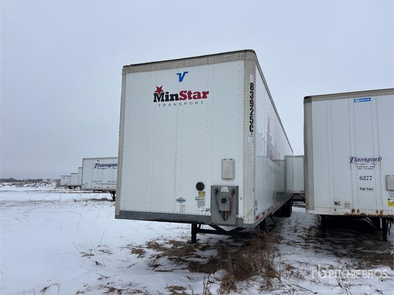 Vanguard 53 ft x 102 in T/A Van Trailer