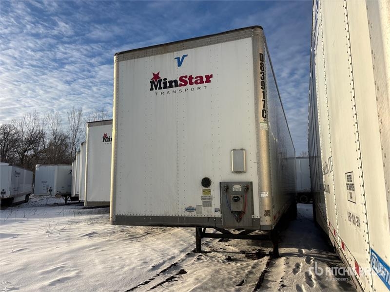 Vanguard 53 ft x 102 in T/A Van Trailer