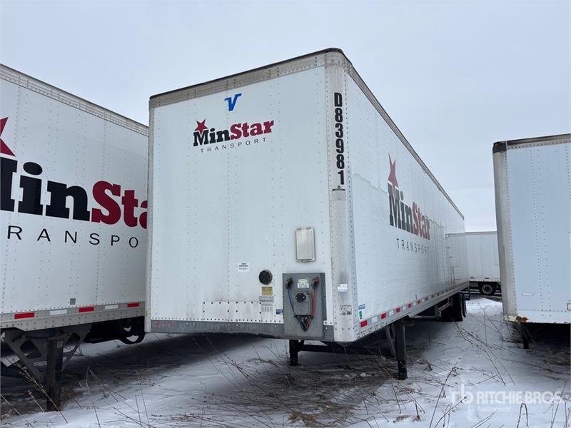 Vanguard 53 ft x 102 in T/A Van Trailer