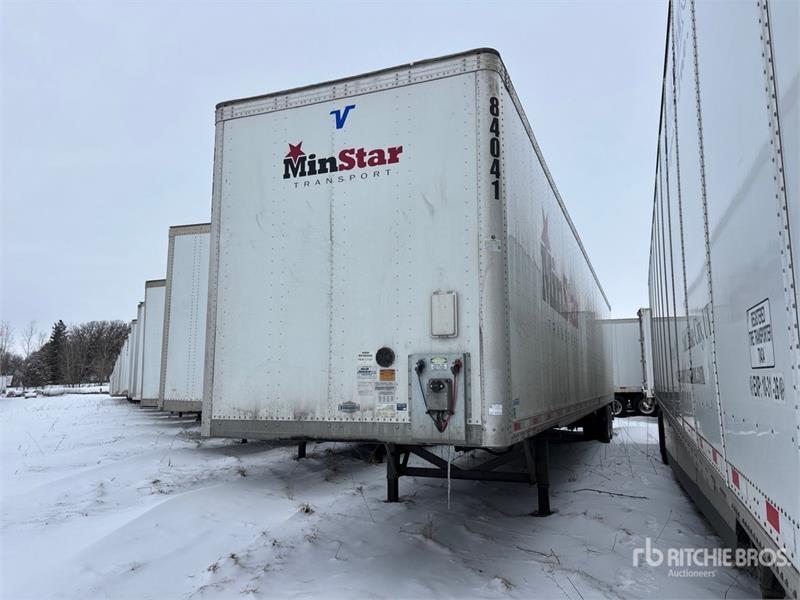 Vanguard 53 ft x 102 in T/A Van Trailer