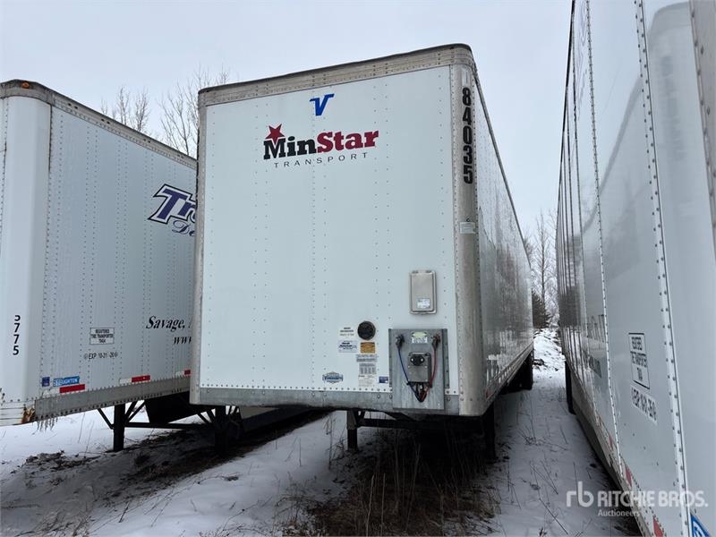 Vanguard 53 ft x 102 in T/A Van Trailer