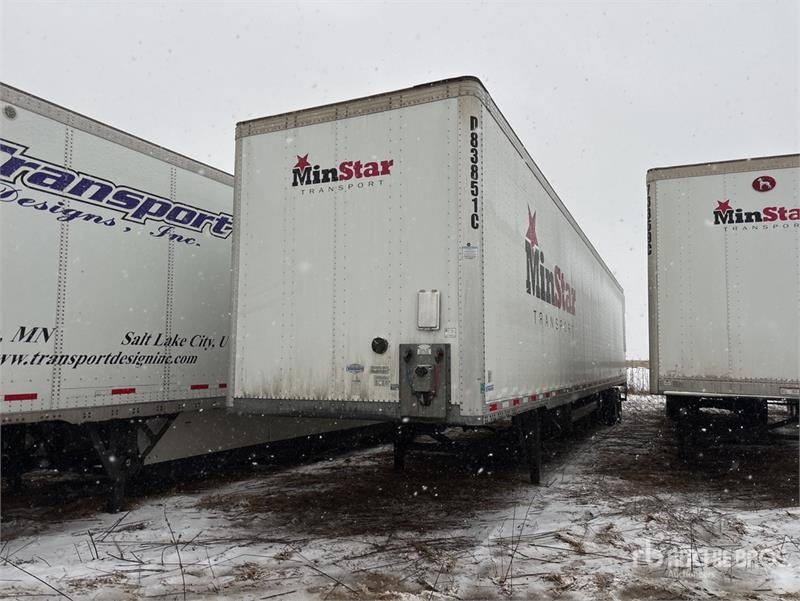 Vanguard 53 ft x 102 in T/A Van Trailer