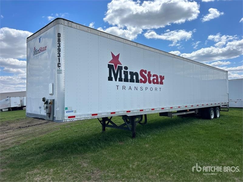 Vanguard 53 ft x 102 in T/A Van Trailer