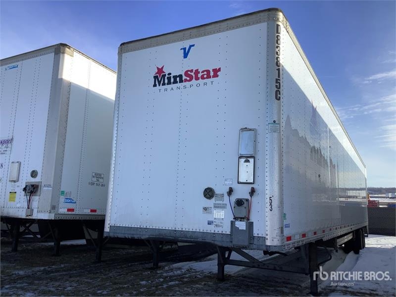 Vanguard 53 ft x 102 in T/A Van Trailer