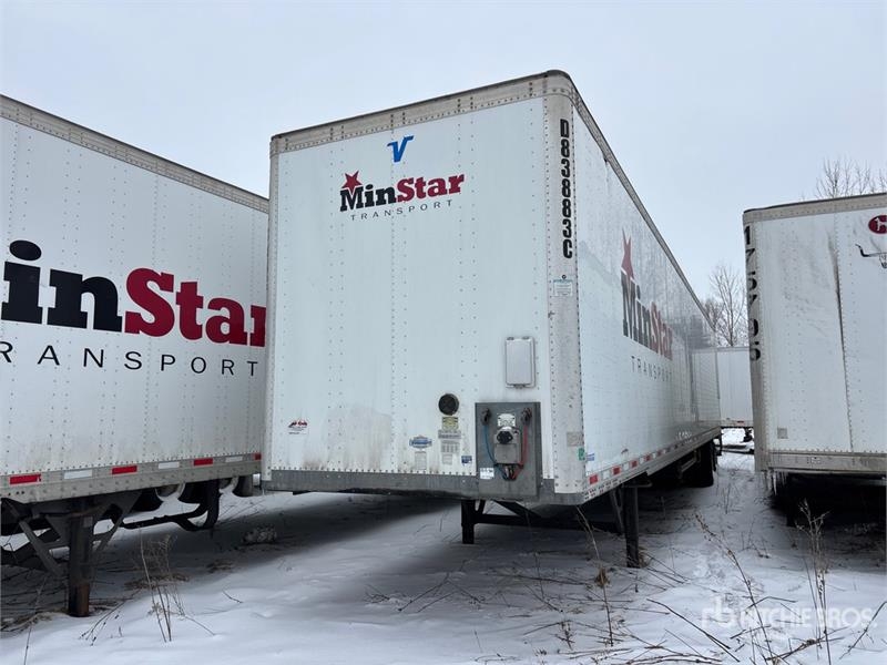 Vanguard 53 ft x 102 in T/A Van Trailer