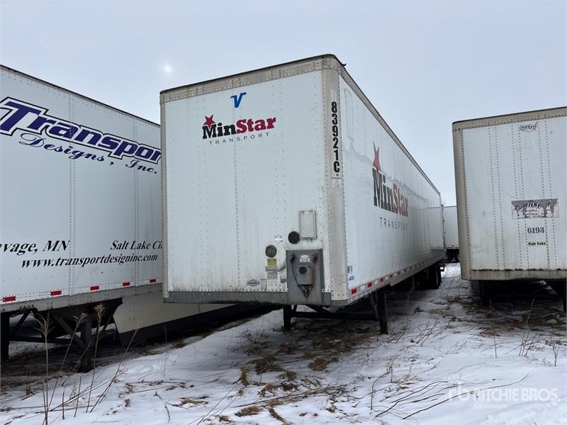 Vanguard 53 ft x 102 in T/A Van Trailer