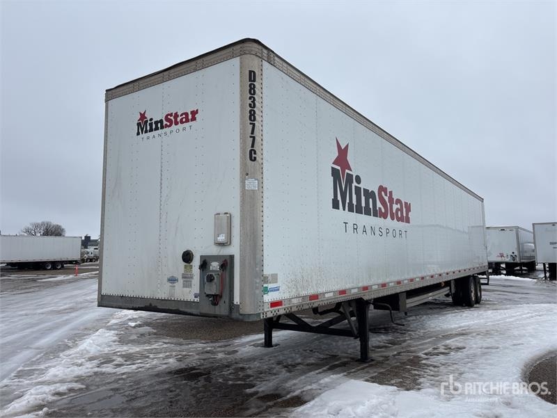 Vanguard 53 ft x 102 in T/A Van Trailer