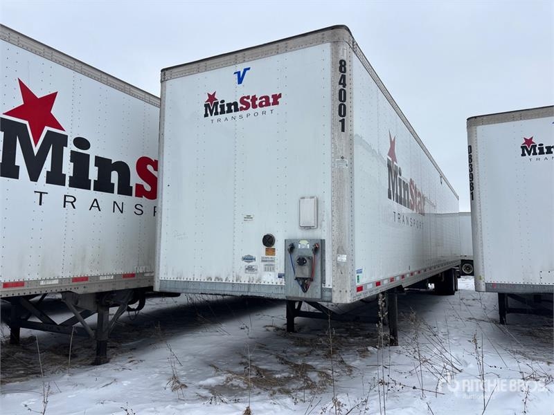 Vanguard 53 ft x 102 in T/A Van Trailer