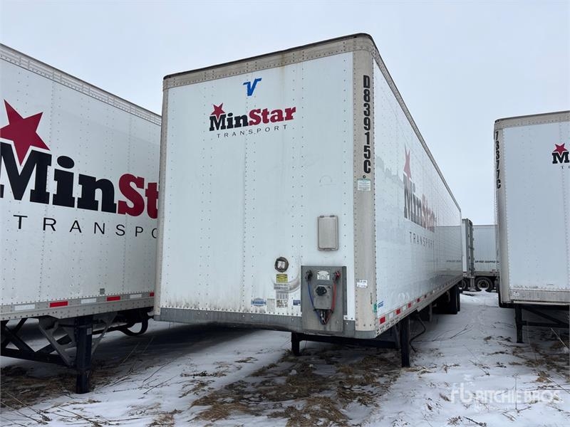 Vanguard 53 ft x 102 in T/A Van Trailer