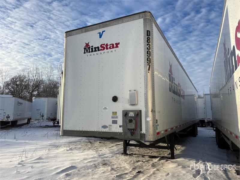 Vanguard 53 ft x 102 in T/A Van Trailer