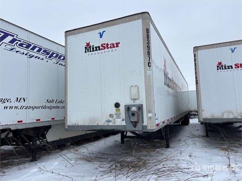 Vanguard 53 ft x 102 in T/A Van Trailer