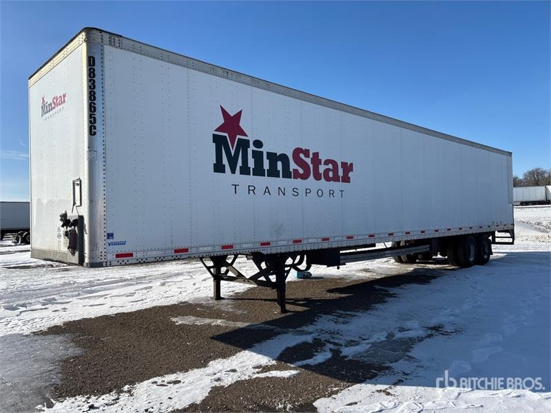 Vanguard 53 ft x 102 in T/A Van Trailer