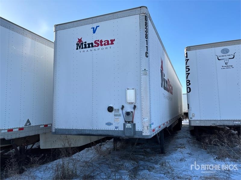 Vanguard 53 ft x 102 in T/A Van Trailer