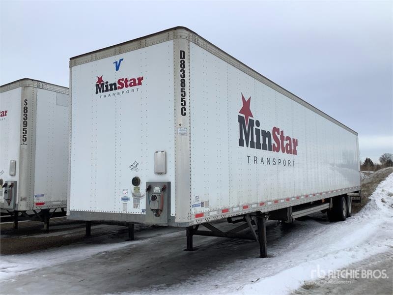 Vanguard 53 ft x 102 in T/A Van Trailer