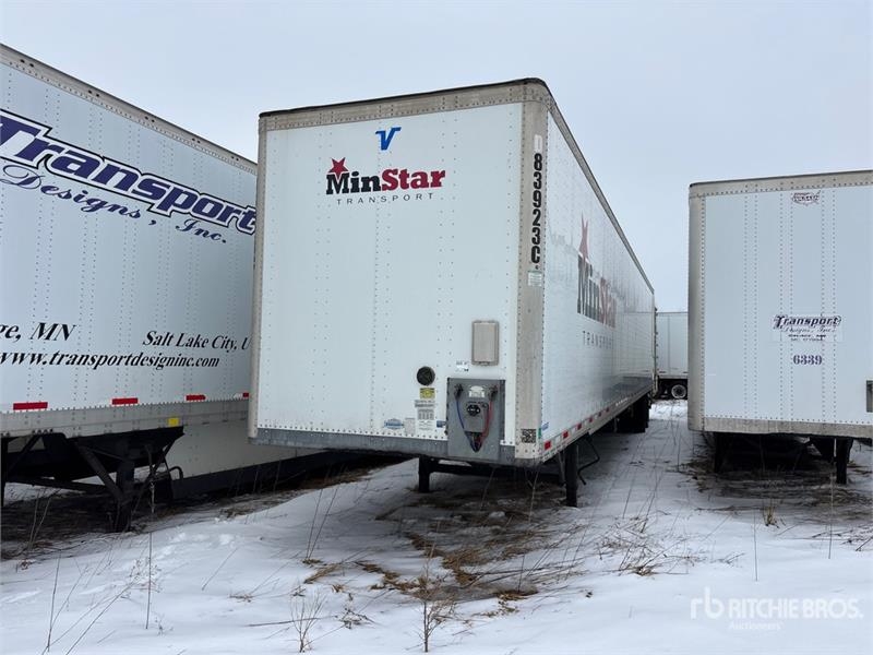 Vanguard 53 ft x 102 in T/A Van Trailer