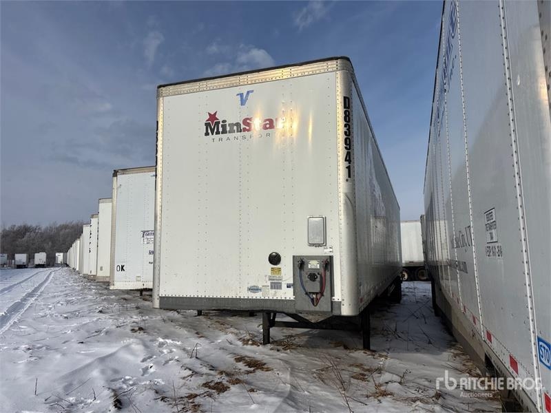 Vanguard 53 ft x 102 in T/A Van Trailer