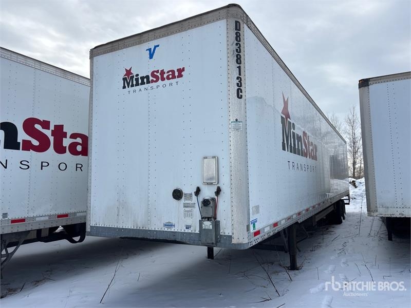 Vanguard 53 ft x 102 in T/A Van Trailer
