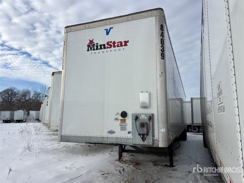 Vanguard 53 ft x 102 in T/A Van Trailer