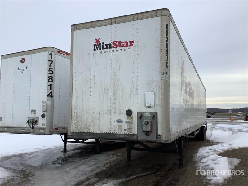 Vanguard 53 ft x 102 in T/A Van Trailer