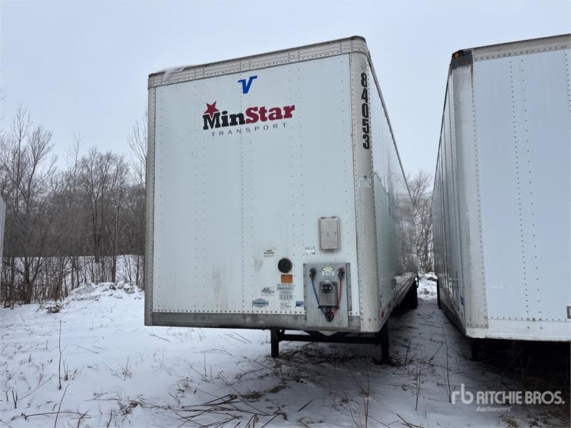Vanguard 53 ft x 102 in T/A Van Trailer