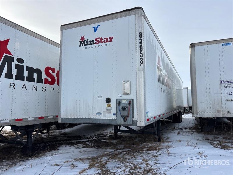 Vanguard 53 ft x 102 in T/A Van Trailer