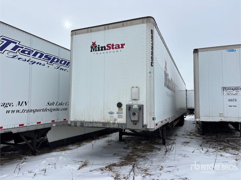 Vanguard 53 ft x 102 in T/A Van Trailer