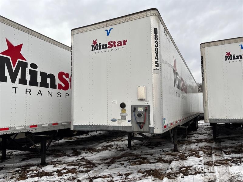 Vanguard 53 ft x 102 in T/A Van Trailer