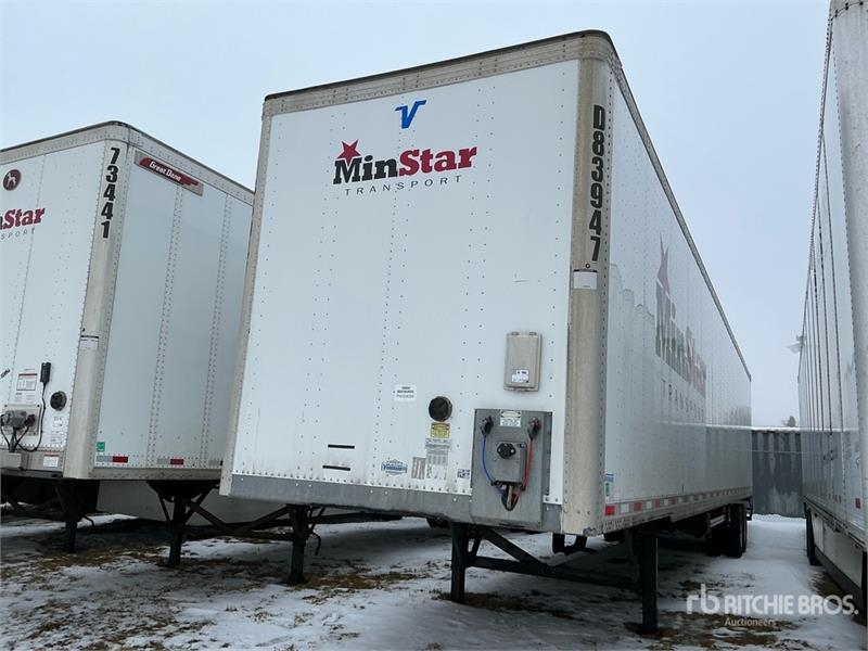 Vanguard 53 ft x 102 in T/A Van Trailer