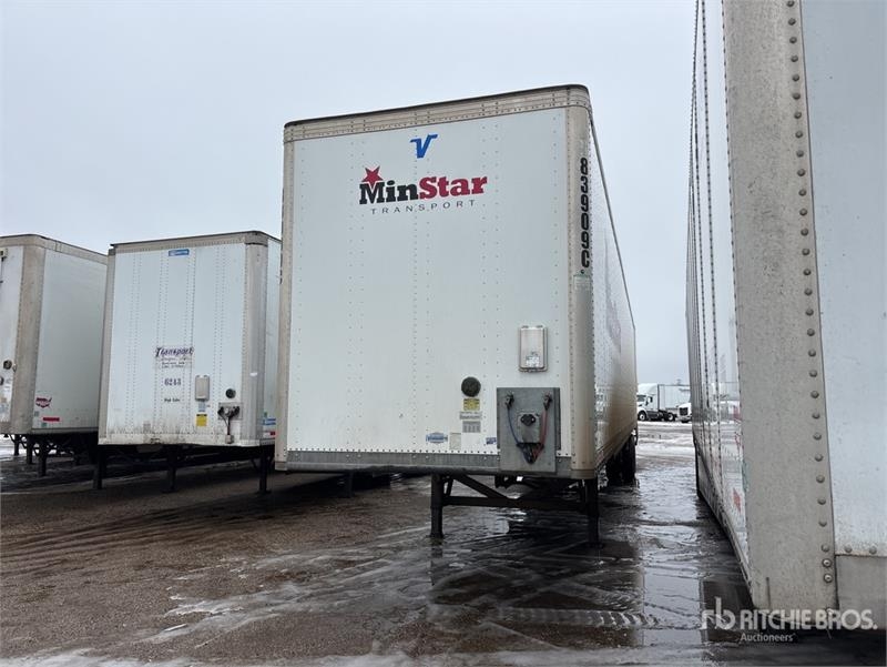 Vanguard 53 ft x 102 in T/A Van Trailer