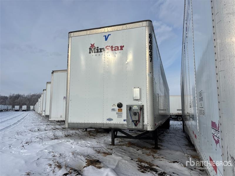 Vanguard 53 ft x 102 in T/A Van Trailer