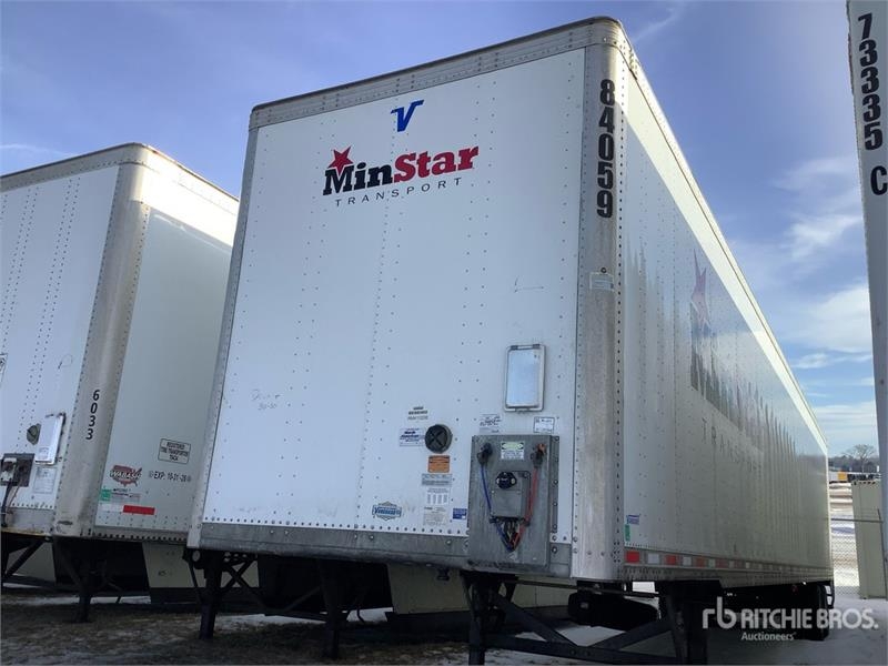 Vanguard 53 ft x 102 in T/A Van Trailer