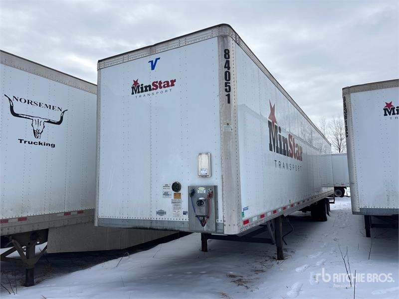 Vanguard 53 ft x 102 in T/A Van Trailer