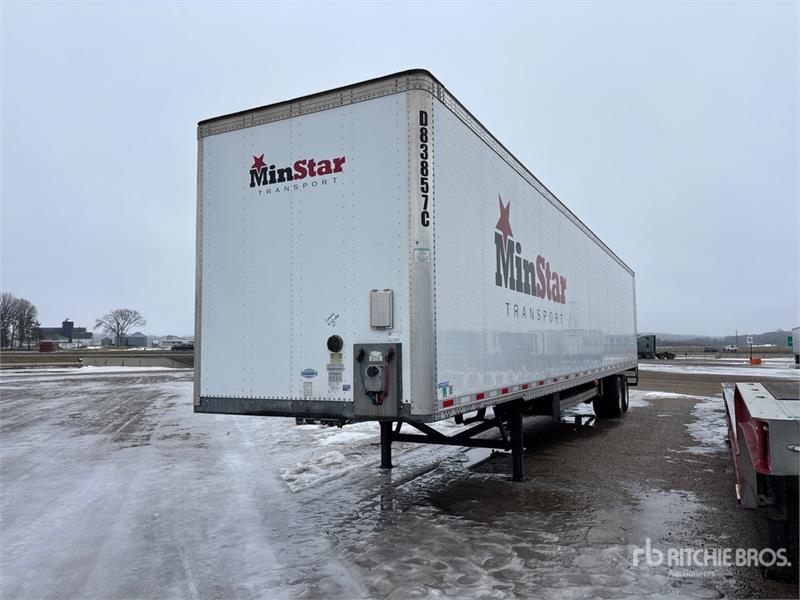 Vanguard 53 ft x 102 in T/A Van Trailer
